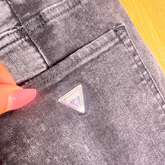 Faded Black Denim Jeans - Picture 3 of 5